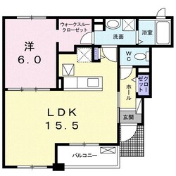 リブレＭの物件間取画像